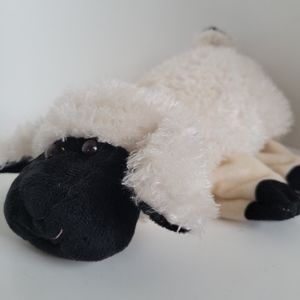 Dream Plush Cream Lamb Hand Puppet